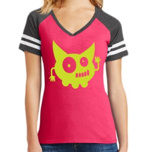 Women's Game V-Neck Tee Thumbnail