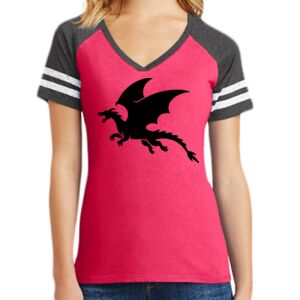 Women's Game V-Neck Tee Thumbnail
