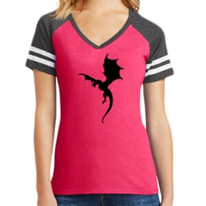 Women's Game V-Neck Tee Thumbnail