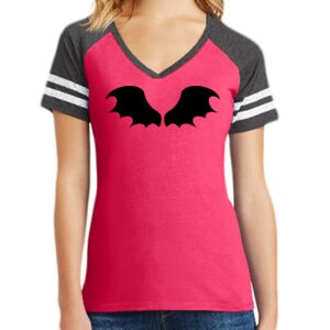 Women's Game V-Neck Tee Thumbnail