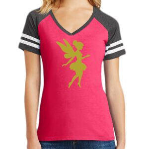 Women's Game V-Neck Tee Thumbnail