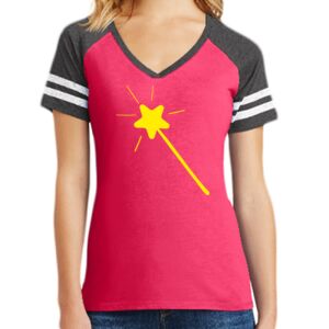 Women's Game V-Neck Tee Thumbnail