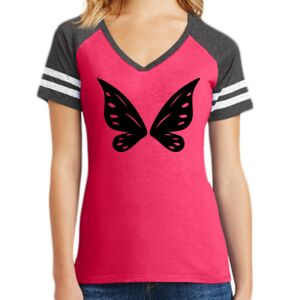 Women's Game V-Neck Tee Thumbnail