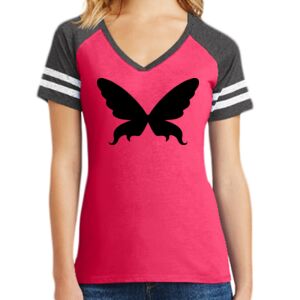 Women's Game V-Neck Tee Thumbnail