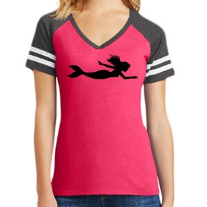 Women's Game V-Neck Tee Thumbnail