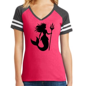 Women's Game V-Neck Tee Thumbnail