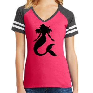 Women's Game V-Neck Tee Thumbnail