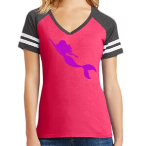 Women's Game V-Neck Tee Thumbnail