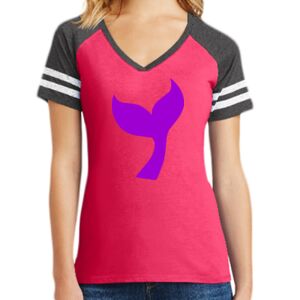 Women's Game V-Neck Tee Thumbnail