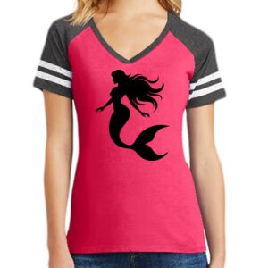 Women's Game V-Neck Tee Thumbnail