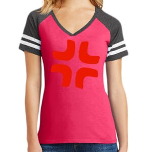Women's Game V-Neck Tee Thumbnail