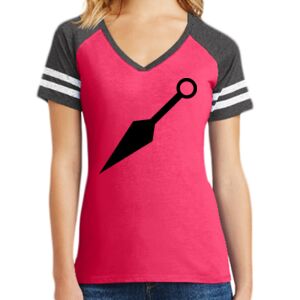 Women's Game V-Neck Tee Thumbnail