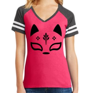 Women's Game V-Neck Tee Thumbnail