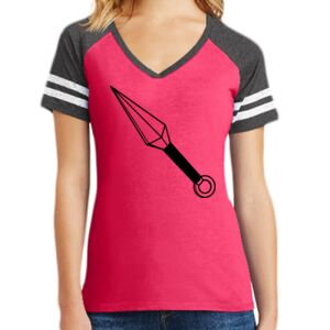 Women's Game V-Neck Tee Thumbnail