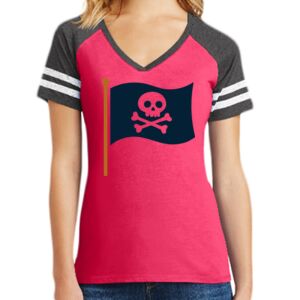 Women's Game V-Neck Tee Thumbnail