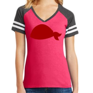 Women's Game V-Neck Tee Thumbnail