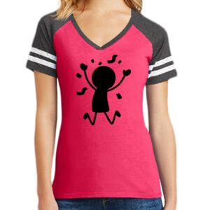 Women's Game V-Neck Tee Thumbnail