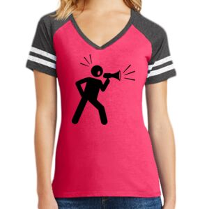 Women's Game V-Neck Tee Thumbnail