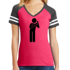 Women's Game V-Neck Tee Thumbnail