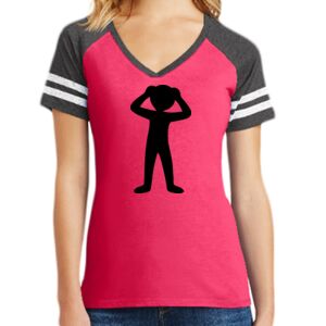 Women's Game V-Neck Tee Thumbnail