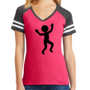Women's Game V-Neck Tee Thumbnail