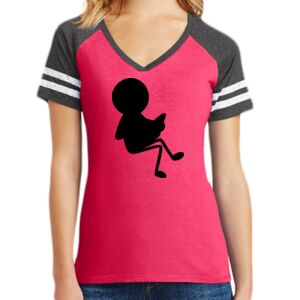 Women's Game V-Neck Tee Thumbnail