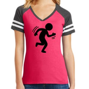 Women's Game V-Neck Tee Thumbnail