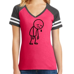 Women's Game V-Neck Tee Thumbnail