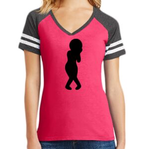 Women's Game V-Neck Tee Thumbnail