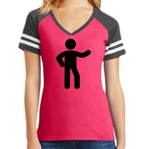 Women's Game V-Neck Tee Thumbnail