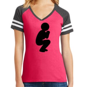 Women's Game V-Neck Tee Thumbnail