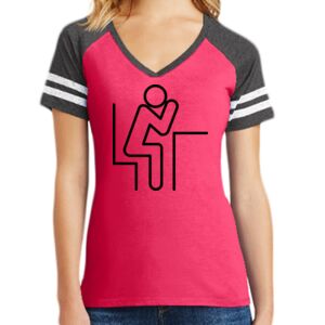 Women's Game V-Neck Tee Thumbnail