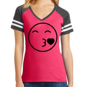 Women's Game V-Neck Tee Thumbnail