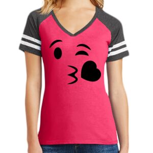 Women's Game V-Neck Tee Thumbnail