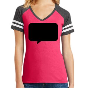 Women's Game V-Neck Tee Thumbnail