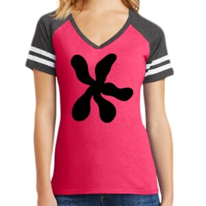 Women's Game V-Neck Tee Thumbnail