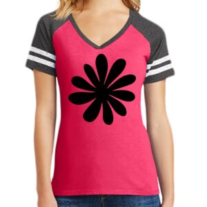 Women's Game V-Neck Tee Thumbnail