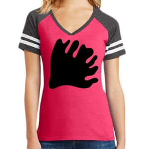 Women's Game V-Neck Tee Thumbnail