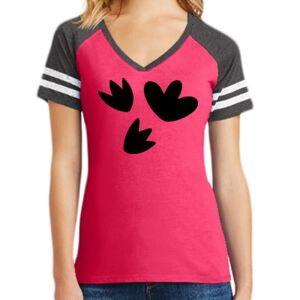 Women's Game V-Neck Tee Thumbnail