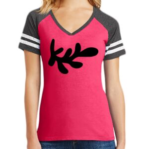 Women's Game V-Neck Tee Thumbnail