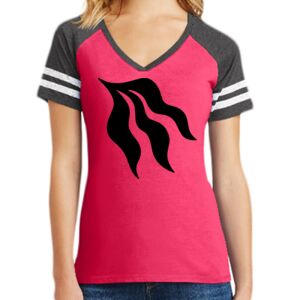 Women's Game V-Neck Tee Thumbnail