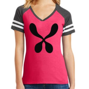 Women's Game V-Neck Tee Thumbnail
