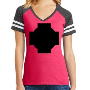Women's Game V-Neck Tee Thumbnail