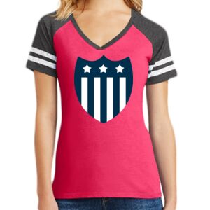 Women's Game V-Neck Tee Thumbnail