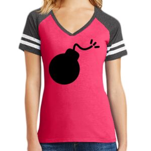 Women's Game V-Neck Tee Thumbnail