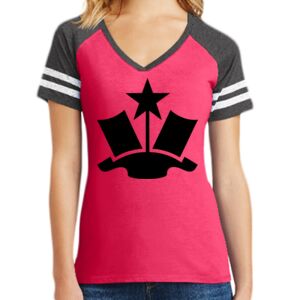 Women's Game V-Neck Tee Thumbnail