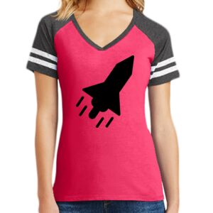 Women's Game V-Neck Tee Thumbnail