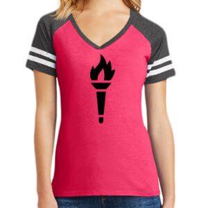Women's Game V-Neck Tee Thumbnail