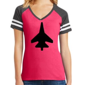 Women's Game V-Neck Tee Thumbnail