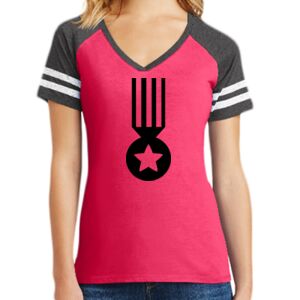 Women's Game V-Neck Tee Thumbnail